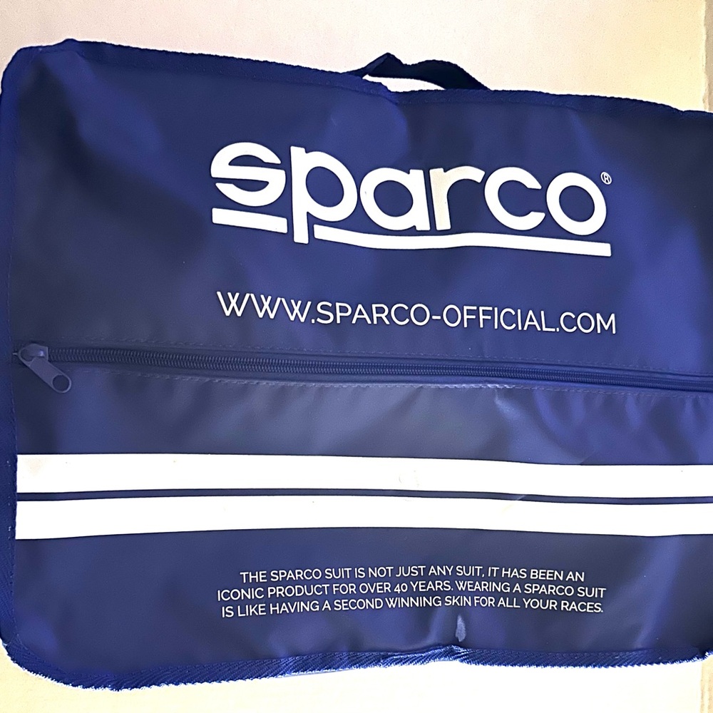 Italian design Sparco double zip bag COOL GIFT!